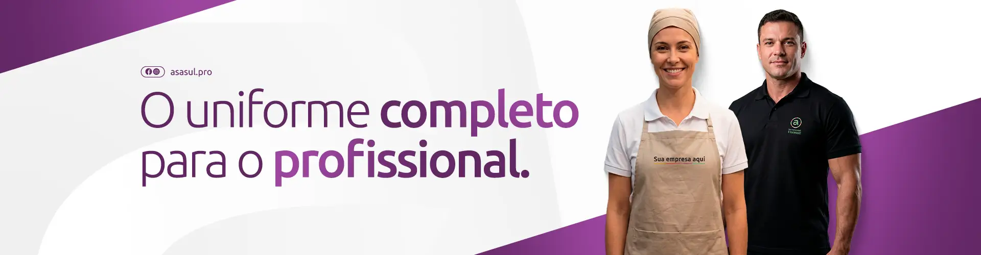 O uniforme completo para o profissional